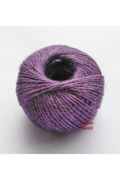 Renkli Jüt Çuval Ipi Hasır Ip Mor 100 Gr