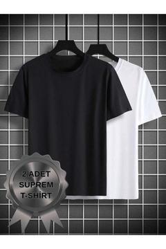 Erkek Yeni Sezon 2'Li T-Shirt