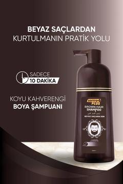 Brown Hair Shampoo Kahverengi Anında Etkili Boya Şampuan 350 ml