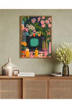 Tek Parça Salon Ofis Dekor Tablo Ttk