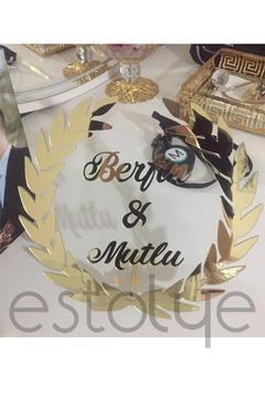 Pleksi Başak Model Masaüstü isimlik G2E2D22N1J6