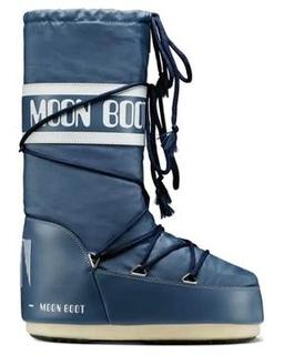 14004400-064 MOON BOOT NYLON BLUE JEANS (23-34) - DENIM BLUE