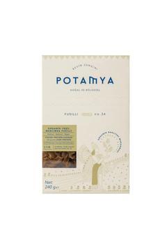 Yüksek Proteinli Organik Vegan Glütensiz Yeşil Mercimek Fusilli Makarna