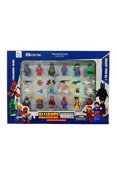 23 Parça Süper Kahramanlar 12 Figür Minecraft Oyuncak Set