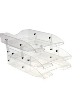 Evrak Rafı Hareketli 3 Lü Şeffaf Rf 603