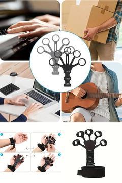 El, Parmak ve Önkol Kas Güçlendirici Egzersiz Aleti – Fitness, Tırmanış, Gitar, Piano Kullanımı