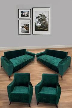 Kadife Lastikli 3 3 1 1 Koltuk Örtüsü Takımı| Kanepe Kılıfı| Çekyat Örtüsü Kılıfı