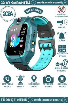 LBS Konumlu Akıllı Çocuk Takip Saati Sim Kartlı Arama, Kameralı, Gizli Dinleme Özellikli Q19- Yeşil