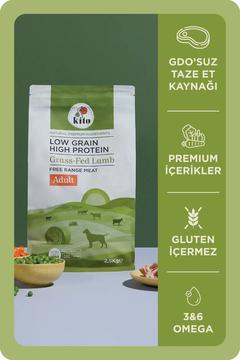 Doğal Besi Kuzu Etli Yetişkin Köpek Maması 2,5 Kg (SÜPER PREMİUM MAMA)