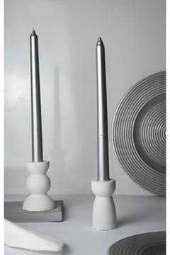 Roma Sütun Şamdan 2li Set