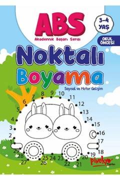 ABS 3-4 Yaş Noktalı Boyama