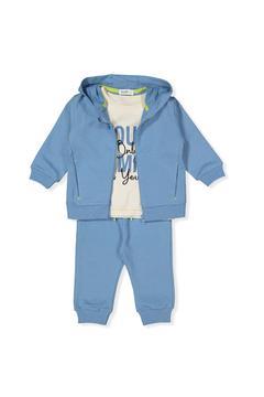 İp Kapşonlu Hirka 3lü Takim (let S Go) K4840