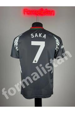 A.r.s.e.n.a.l Saka Yetişkin Futbol Forması-siyah