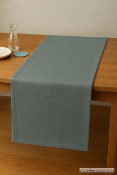 %100 Organik Ham Keten Pamuk Runner, Runner Masa Örtüsü, Dekoratif Sunum, Şık Tasarım