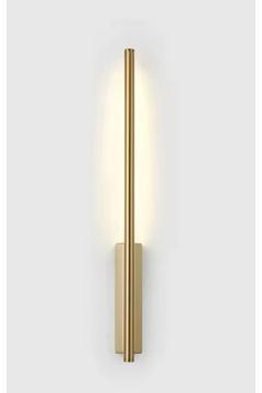 Modern Pilli Led Aplik Eskitme Gold Metal Gövde Şık Görsellik Katar