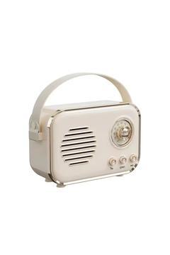 Mini Nostaljik Radyo Mutfak/Ev/Ofis için Bluetooth/Micro SD/TF Card Taşınabilir Şarjlı MP3 Çalar