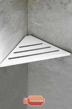 Banyo rafları köşe depolama rafı paslanmaz çelik üçgen havlu saklama duş rafı banyo aksesuarları