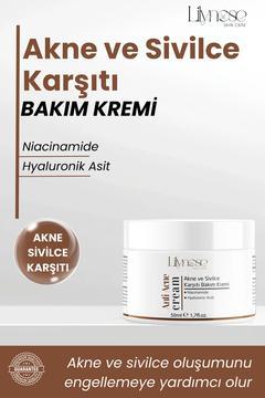 Sivılce Önleyici, Sivılce ve Akne Karşıtı, Leke Gidermeye Yardımcı Bakım Kremi 50ml