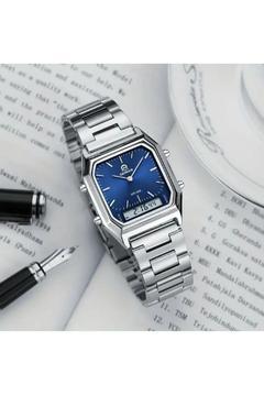 Caınuos Kuvars Dijital Çift Ekranlı Kol Saati 02