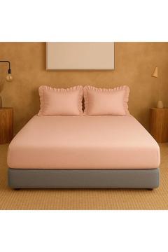 Çift Kişilik Fırfırlı Lastikli Çarşaf Seti Prıvate (160x200 ve 180x200)