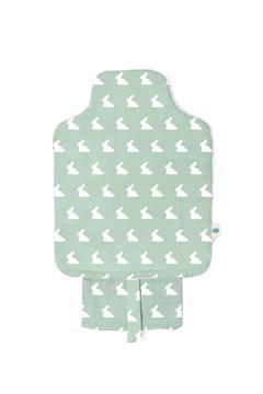 %100 Pamuk Mono Lapin Matcha Green Müslin Çantalı Bebek Alt Değiştirme Matı -
