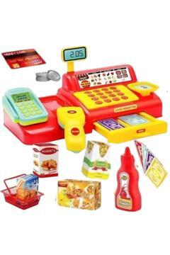 Süper Market Alışveriş Yazar Kasası Telefon Alışveriş sepeti Oyun Seti 35783