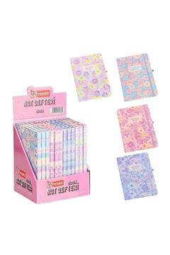 A5-02 Çiçekli Not Defteri Çizgili 80yp