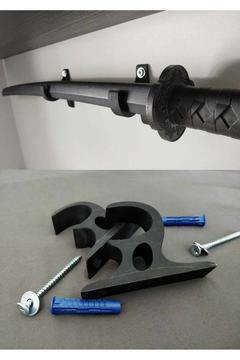 Katlanabilir Katana Kılıç tutucu aparat 2 adet - Katlanan Oyuncak Içinden Açılır Plastik Sword