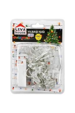 Fişli 10 Metre 100 Ledli, Günışığı Yılbaşı Ağacı Led Işık Dekor Lambası Organizasyon