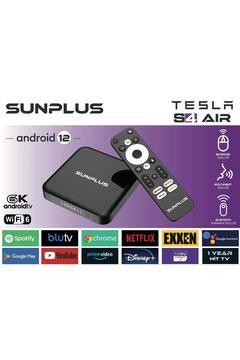 TESLA S4 AİR 4K ANDROİD TV BOX 4GB RAM 32GB HAFIZA WİFİ6