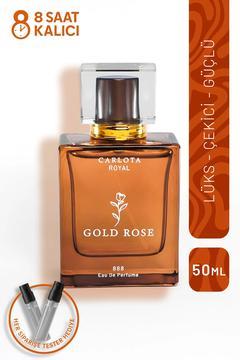 Royal Gold Rose 50ml Erkek Parfüm Kalıcı Lüks Koku