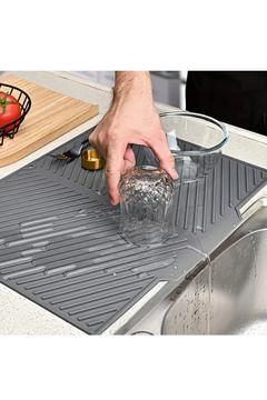 Silikon Kurutma Matı - Katlanabilir ve Isıya Dayanıklı