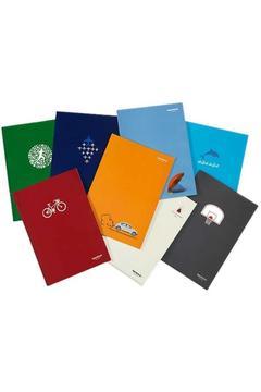 A4 72 Yaprak Kareli Spiralli Harita Metod Defteri