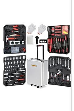 187 Parça Alüminyum Tekerlekli Alet Çantası