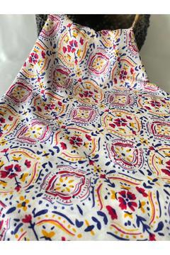 En150 Çift En Renkli Pamuk Viskon Kumaş Elbiselik, Şalvarlık, Eteklik, Bluz Gömleklik Dökümlü. Reg