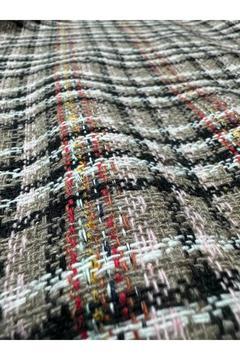 En 150 Çift En Kışlık Ekose Şanel Kumaş Ceket, Kaban, Pantolon, Elbise, Etek, Jile Ve Ev Tekstili