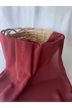 En150 Çift En Ince Şifon Kumaş Dökümlü Yumuşak