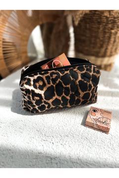 KaiLeopard İç Astarlı Fermuarlı Geniş İç Hacimli Makyaj Çantası / Organizer