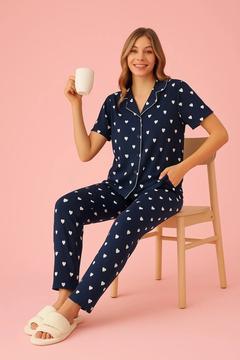 DÜĞMELİ PİJAMA TAKIM