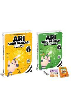 ARI YAYINLARI 6. Sınıf Türkçe + Fen Bilimleri Arı Soru Bankası