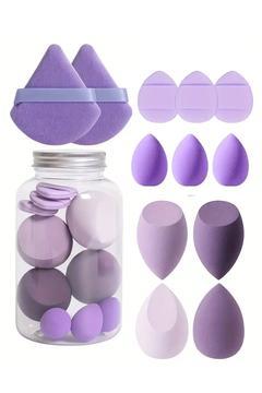 13 Parça Kavanoz Kutulu Makyaj Sünger Seti