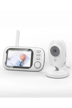 Gece Görüşlü Bebek Odası Kamera Sıcaklık Uyarısı Izleme Ekranı