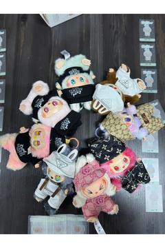 Labubu Süpriz Oyuncak Labubu Peluş Bebek Peluş Oyuncak Labubu Anahtarlık Karışık Renk Nanopro