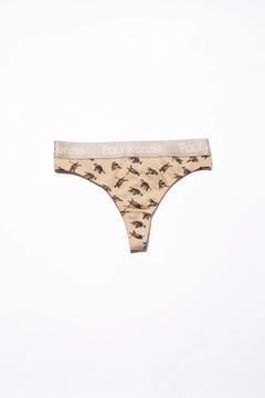 X Kurtaran Ev - Desenli Kadın String Külot - Tombili
