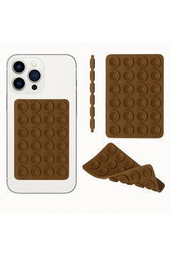 Silikon Çift Taraflı Vakumlu Telefon Tutucu, Kaymaz Vantuz Telefon Tutucu