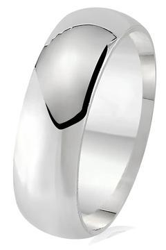 6 mm Bombeli Gümüş Alyans Söz Nişan Yüzüğü al30-2