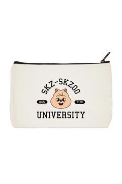 Clutch Stray Kids Han Baskılı Bez Makyaj Çantası Kalemlik El Çantası