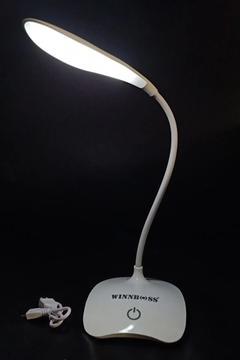 ® Usb Şarj Olabilen 360 Derece Oynar Başlıklı Beyaz Işıklı Dokunmatik Dimmerli Led Aydınlatma