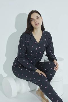 DÜĞMELİ PİJAMA TAKIM