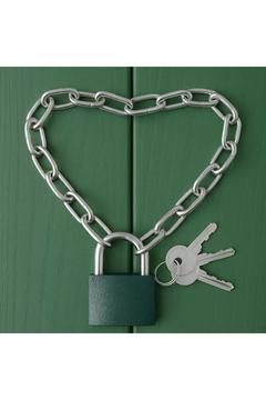 35 cm Zincirli Kilit 32mm Asma Kilit 3 Yedekli 3mm Zincir dolap kilidi